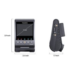VIOFO A329S dimensjoner